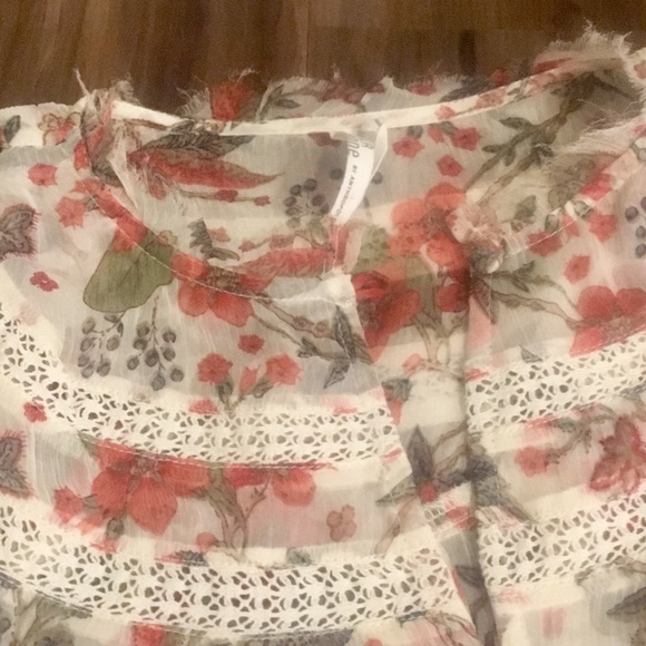 Anthropologie boho sheer top - Picture 4 of 5